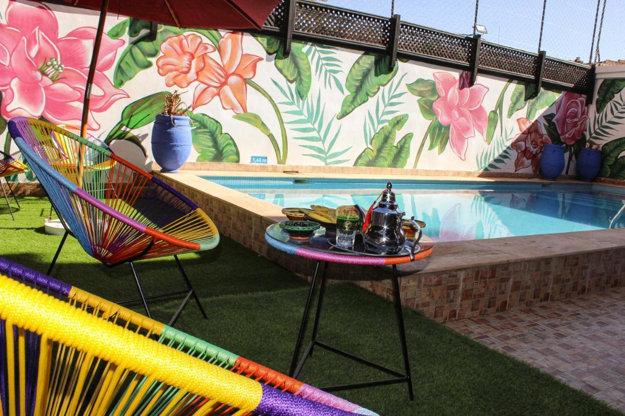 Majorel Perle Hotel Riad Restaurant Picine & Spa Marrakesh Exterior foto